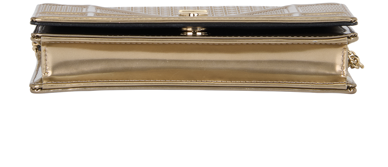 Diorama WOC, &pound;595, Handbags, Gold, Patent Leather, Top view